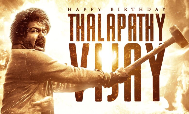 Thalapathy Vijay’s First Look From Leo